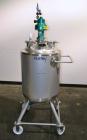 Used Northland Stainless Reactor, 30 Gallon, Hastelloy C-22, Vertical. Approximately 18’’ diameter x 25’’ straight side, dished top and bottom. Internal rated FV/125 psi at -20 to 302 degrees F, 316L...