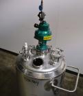 Used Northland Stainless Reactor, 30 Gallon, Hastelloy C-22, Vertical. Approximately 18’’ diameter x 25’’ straight side, dished top and bottom. Internal rated FV/125 psi at -20 to 302 degrees F, 316L...
