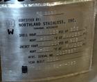 Used Northland Stainless Reactor, 30 Gallon, Hastelloy C-22, Vertical. Approximately 18’’ diameter x 25’’ straight side, dished top and bottom. Internal rated FV/125 psi at -20 to 302 degrees F, 316L...