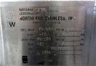 Used Northland Stainless Reactor, 150 Gallon, Hastelloy C-276.  Approximately 42
