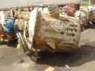 Used Pfaudler Reactor, 300 Gallon, Hastelloy C-276, Vertical. Approximately 40