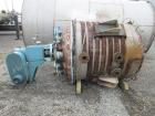 Used Pfaudler Reactor, 500 Gallon, Hastelloy C276. Approximately 54