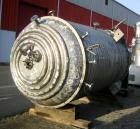 Used- Roben Reactor, 2500 Gallon, Hastelloy C276, Vertical. 6' diameter x 9' straight side, elliptical top and bottom. Inter...