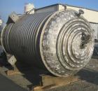 Used Roben Reactor, 2500 Gallon, Hastelloy C276, Vertical. 6' diameter x 9' straight side, elliptical top and bottom. Internal rated fv/300 psi at 350 deg F, 316L stainless steel 1/2 pipe coil jacket...