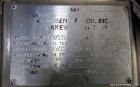 Used Roben Reactor, 150 Gallon, Hastelloy C-22. Internal Rated 100 psi/Full Vacuum at 395 degrees F. 304L Stainless steel jacket rated 150 psi/Full Vacuum at 395 degrees F. 40