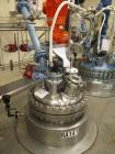 Used Robert Mitchell Reactor, 100 Gallon, Hastelloy C276. Bolt-on dish top, dished bottom. Internal rated 100 psi at 450 degrees F, 304L stainless steel jacket rated 150 psi at 450 degrees F. 3 Hp Pr...