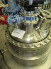 Used Robert Mitchell Reactor, 100 Gallon, Hastelloy C276. Bolt-on dish top, dished bottom. Internal rated 100 psi at 450 degrees F, 304L stainless steel jacket rated 150 psi at 450 degrees F. 3 Hp Pr...