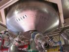 Used Robert Mitchell Reactor, 100 Gallon, Hastelloy C276. Bolt-on dish top, dished bottom. Internal rated 100 psi at 450 degrees F, 304L stainless steel jacket rated 150 psi at 450 degrees F. 3 Hp Pr...