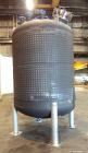 Unused- Stainless Fabrication Reactor, 2000 Gallon, Hastelloy C-276, Vertical. Approximately 78” diameter x 84” straight side, dished top and bottom.  Internal rated 60 psi and full vacuum at -20 to ...