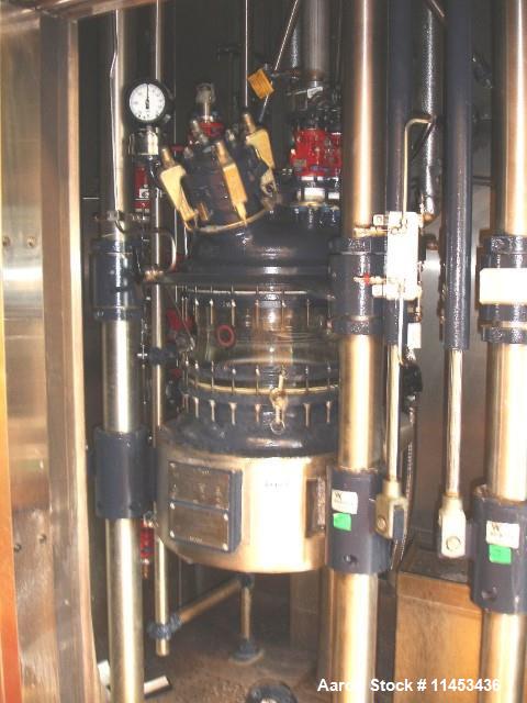 Used- 70 liter R & M Italia glass reactor