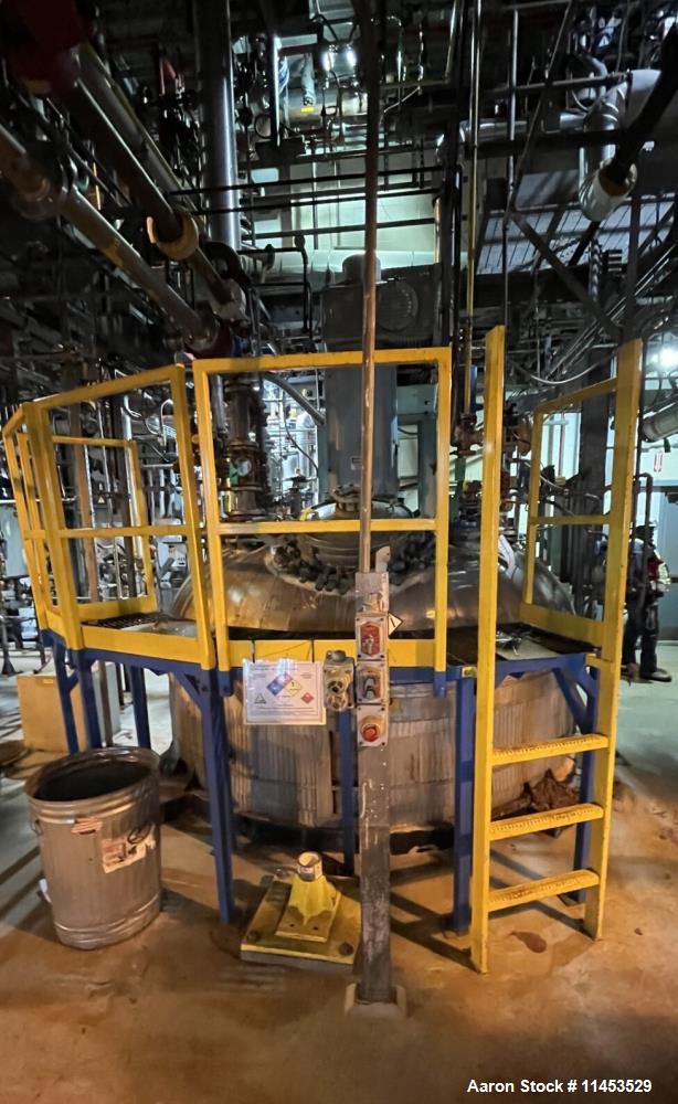 Used 5,000 Gallon 3V Tech Glassed Lined Reactor