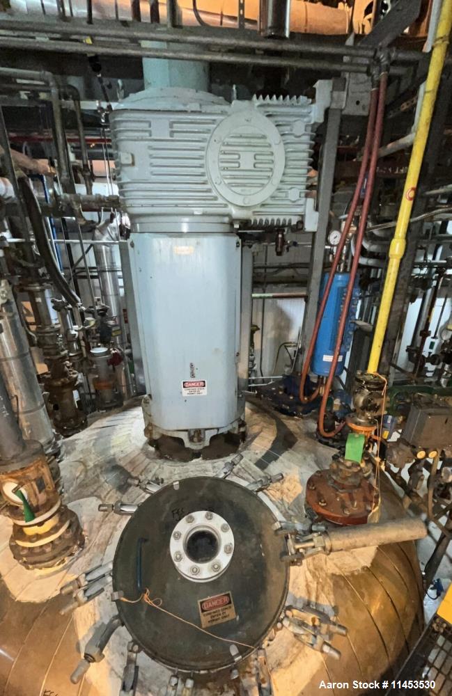 Used 3V Tech 5,000 Gallon Glass-Lined Reactor – Model BE5000