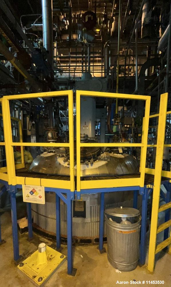 Used 3V Tech 5,000 Gallon Glass-Lined Reactor – Model BE5000