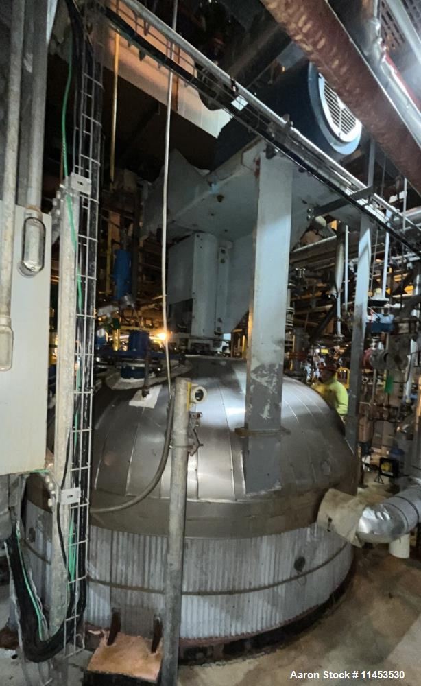 Used 3V Tech 5,000 Gallon Glass-Lined Reactor – Model BE5000
