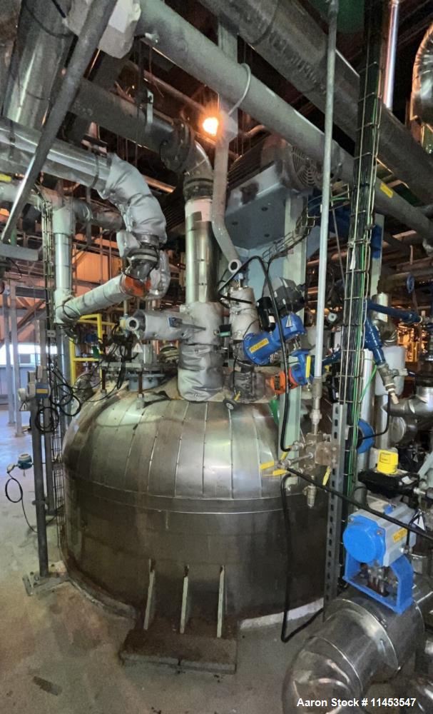 Used 5,000 Gallon 3V Tech Glassed Lined Reactor