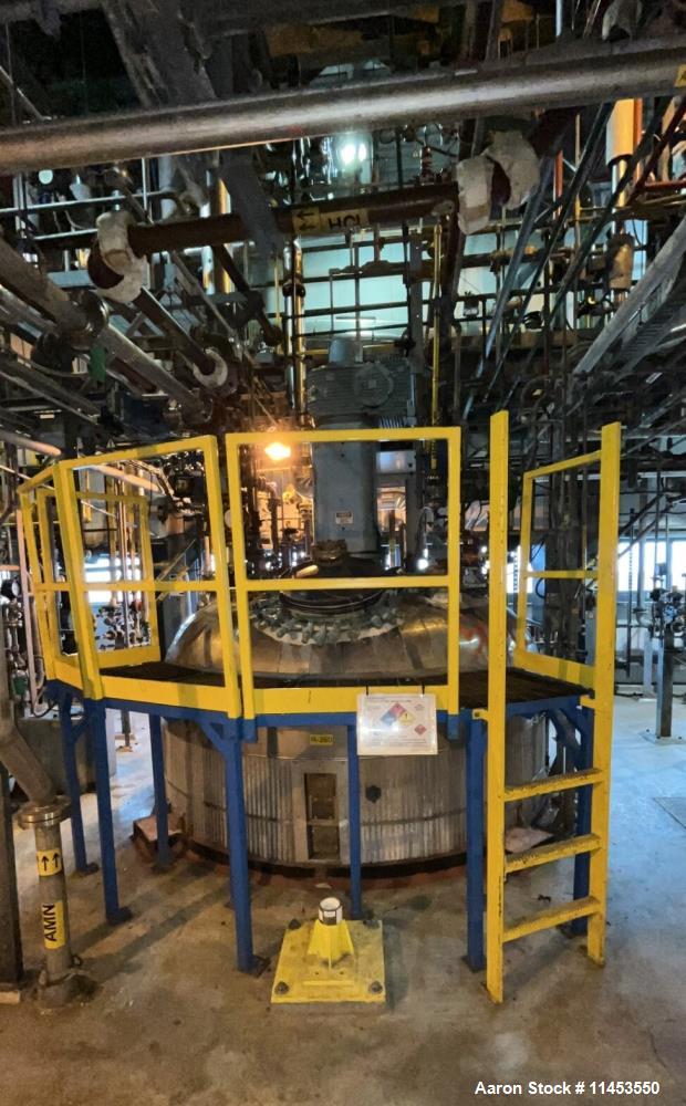 Used 5,000 Gallon 3V Tech Glassed Lined Reactor