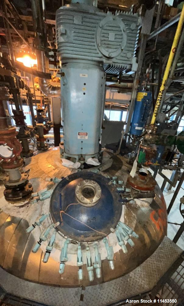 Used 5,000 Gallon 3V Tech Glassed Lined Reactor