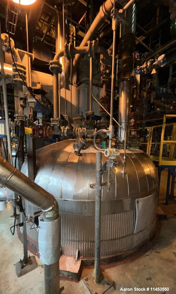 Used 5,000 Gallon 3V Tech Glassed Lined Reactor