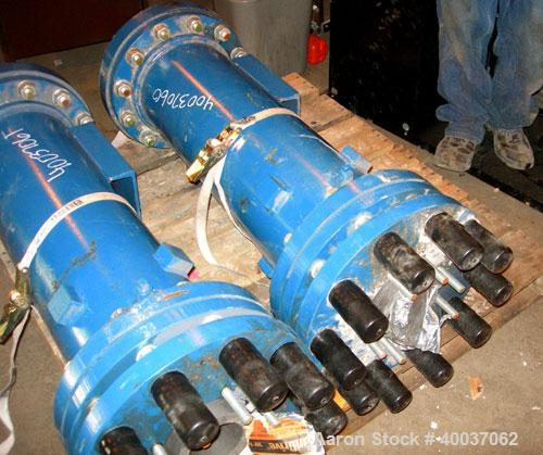 Used Pfaudler clamp top reactor, 500 gallon Serial number E169-0154, National Board number 27520, rated 25 PSI @ 650 degrees F internal; 90 PSI @ 350 degrees F in the jacket. With a 4 DTW drive, 10 t...