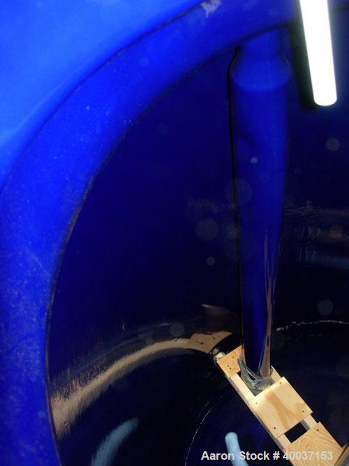 Used Used: Pfaudler glass lined reactor, 1000 gallon, 9115 blue glass. Approximately 60" diameter x 6' straight side, dish top and bottom. Internal rated 100/fv psi at 450 deg.f., jacket rated 90 psi...