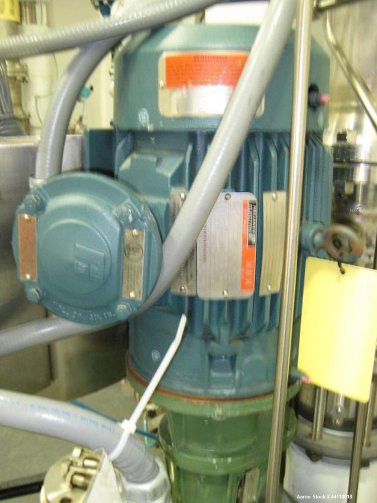 Used DeDietrich Glass Lined Reactor, 100 Gallon. Internal rated 100 psi & Full Vacuum at 500 degrees F, jacket rated 150 psi & Full Vacuum at 500 degrees F. Type 3009 Blue Glass. Bolted top, welded c...