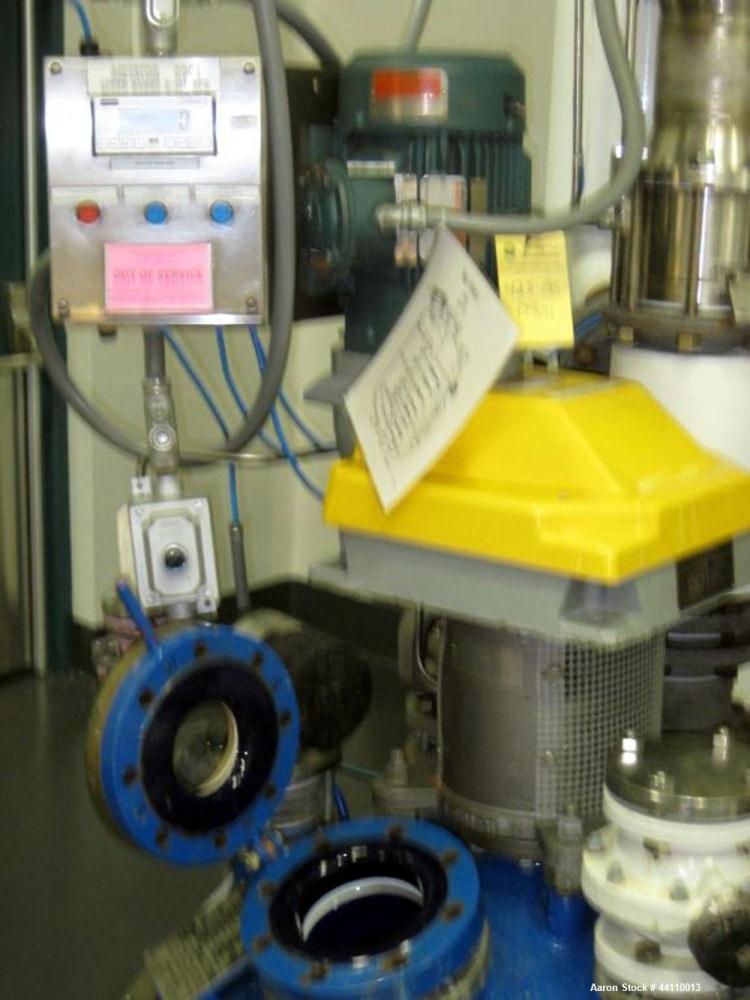 Used DeDietrich Glass Lined Reactor, 150 Gallon. Internal rated 100 psi & Full Vacuum at 500 degrees F, jacket rated 150 psi & Full Vacuum at 500 degrees F. Type 3009 Blue Glass. Bolted top. 39 3/8" ...
