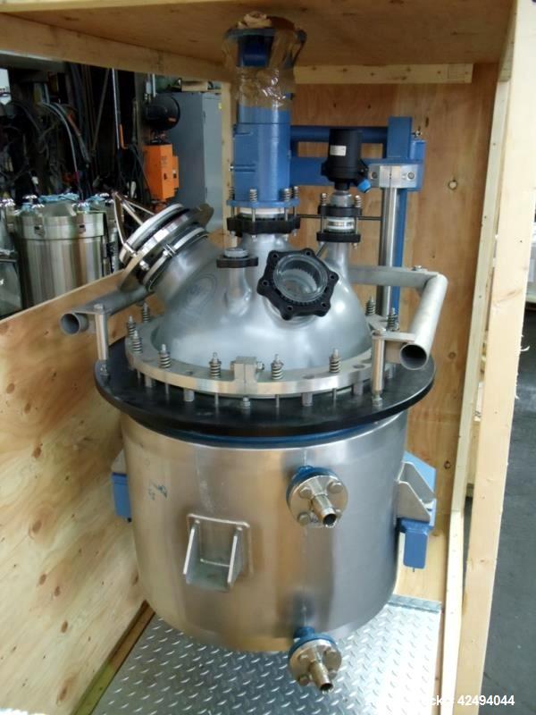 Used 40 Liter Dedietrich QVF Glass Reactor Train System