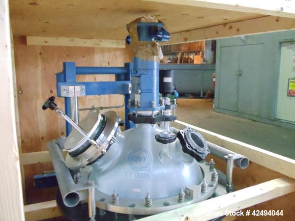 Used 40 Liter Dedietrich QVF Glass Reactor Train System