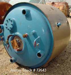 Used Dedietrich Glass Lined Reactor, 300 Gallon, Model SA-300, Type 3008 Blue Glass, Vertical. Internal rated 100/FV psi at500 degrees F. Jacket rated 100 psi at 500 degrees F. Philadelphia model PTE...