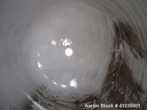 Used De Dietrich Closed Top Glass Lined Reactor Body, 750 gallon, 3009 white glass with calibration lines. Approximately 61'' diameter x 60'' straight side, dished top and bottom. Internal rated 150/...
