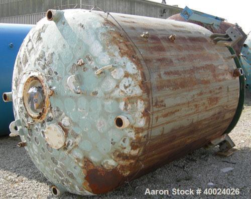 Used 2000 Gallon De Dietrich Glass Lined Reactor 