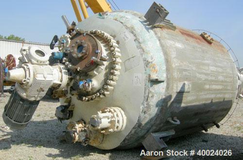 Used 2000 Gallon De Dietrich Glass Lined Reactor 