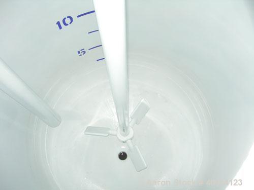 Used Dedietrich Glass Lined Reactor, 2000 gallon, 3009 white glass with calibration lines. Approximately 76" diameter x 84" straight side, dished top and bottom. Internal rated 100/FV at 500 deg F, j...