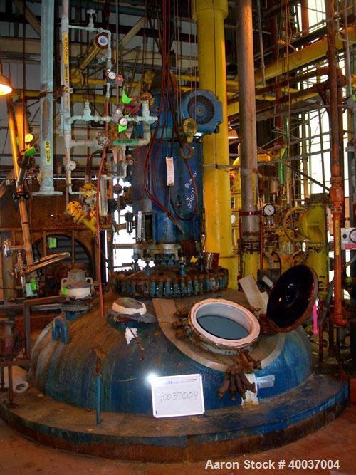 Used: DeDietrich glass lined reactor, 4000 gallon, 3008 white glass with calibration lines. Approximately 8' diameter x 9' straight side, dish top and bottom. Internal rated 100 psi at 400 deg.f., ja...