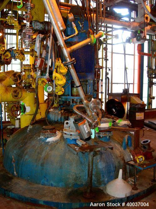 Used: DeDietrich glass lined reactor, 4000 gallon, 3008 white glass with calibration lines. Approximately 8' diameter x 9' straight side, dish top and bottom. Internal rated 100 psi at 400 deg.f., ja...