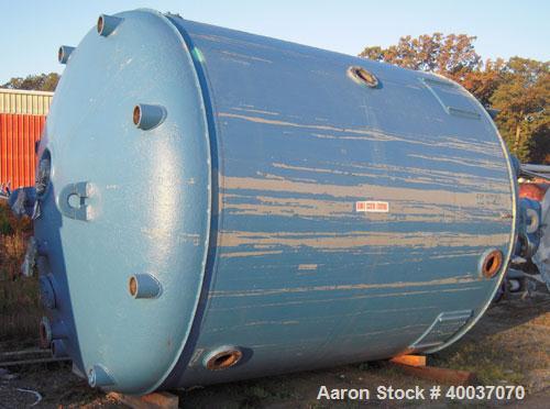 Used Drive Assembly and Covers.3 blade retreat curve agitator, fin style baffle. Philadelphia agitator, model PTE16, 14 to 1 ratio, driven by a 15 hp, 3/60/460 volt, 1780 rpm xp motor