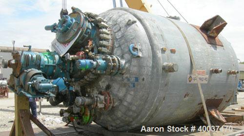 Used 1000 Gallon Glass Lined De Dietrich Reactor