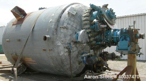 Used 1000 Gallon Glass Lined De Dietrich Reactor