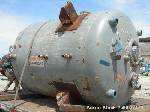 Used 1000 Gallon Glass Lined De Dietrich Reactor