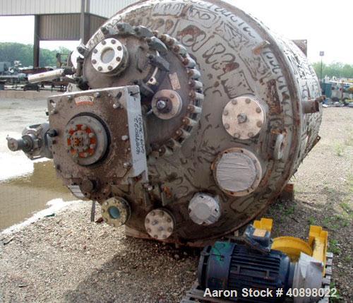 Used 2000 Gallon De Dietrich Glass Lined Reactor