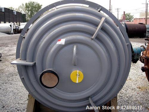 Unused- De Dietrich Glass Lined Reactor Body, 500 Gallon. Internal rated 130 psi & Full Vacuum at 500 degrees F. (2) Zone 1/2 pipe jacket rated 450 psi at 500 degrees F. 3008 Blue glass, (3) side wal...