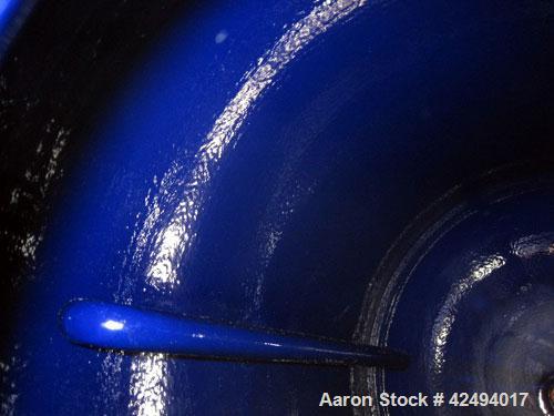 Unused- De Dietrich Glass Lined Reactor Body, 500 Gallon. Internal rated 130 psi & Full Vacuum at 500 degrees F. (2) Zone 1/2 pipe jacket rated 450 psi at 500 degrees F. 3008 Blue glass, (3) side wal...