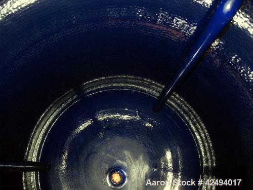 Unused- De Dietrich Glass Lined Reactor Body, 500 Gallon. Internal rated 130 psi & Full Vacuum at 500 degrees F. (2) Zone 1/2 pipe jacket rated 450 psi at 500 degrees F. 3008 Blue glass, (3) side wal...