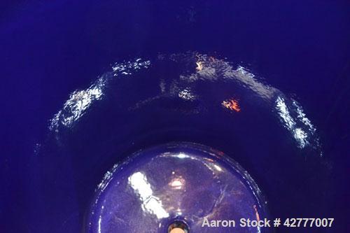 Used De Dietrich Clamp Top Glass Lined Reactor, 30 Gallon, 9115 Blue Glass. Vertical. Approximately 19-1/2 diameter x 24 straight side, dished bolt on top, dish bottom. Internal rated 150/FV psi at 5...