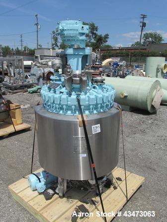 Used 100 Gallon Glass Lined Dedietrich Reactor