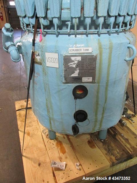 Used De Dietrich Glass Lined Reactor, 50 Gallon, 3008 Glass. Internal rated 300 psi & Full Vacuum at 400 degrees F. Jacket rated 150 psi at 400 degrees F. 2hp Lenz agitator drive with mechanical seal...