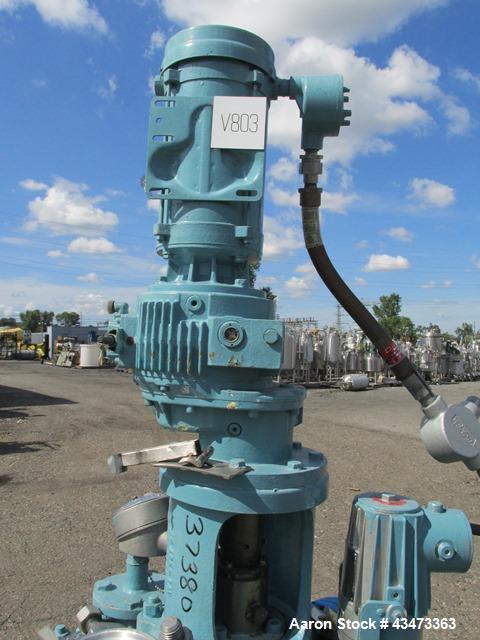 Used De Dietrich Glass Lined Reactor, 50 Gallon, 3009 Glass. Internal rated 150 psi & Full Vacuum at 400 degrees F. Jacket rated 125 psi at 400 degrees F. 2hp Lenz agitator drive with mechanical seal...