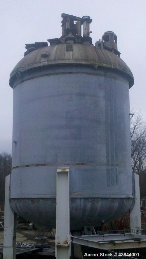 Used 6000 Gallon Dedietrich Reactor, 1986, used for a short time.  Plug free, no signs of damage in nozzles (most covered up), spark tested OK on November 28, 2011.  Internal 50/FV @ 450 deg F, jacke...
