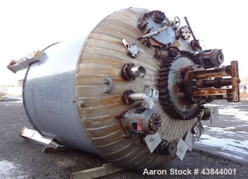 Used 6000 Gallon Dedietrich Reactor, 1986, used for a short time.  Plug free, no signs of damage in nozzles (most covered up), spark tested OK on November 28, 2011.  Internal 50/FV @ 450 deg F, jacke...
