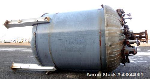 Used 6000 Gallon Dedietrich Reactor, 1986, used for a short time.  Plug free, no signs of damage in nozzles (most covered up), spark tested OK on November 28, 2011.  Internal 50/FV @ 450 deg F, jacke...